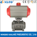 Dn100 Double Acting Pneumatic Actuator Ball Valve for Water Q611f